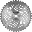 Lâmina Circular C/Vídea P/ Roçadeiras 255x20mm 40 Dentes Vonder - Original