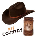 Kit Chapeu + Capinha Country Modelo Premium