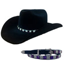 Chapéu Country Americano Cowgirl Rodeio Barretos Sertanejo Feminino