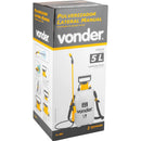 Pulverizador Borrifador Lateral 5 litros Compressão Prévia manual  Vonder
