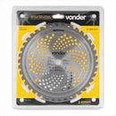 Lâmina Circular C/Vídea P/ Roçadeiras 255x20mm 40 Dentes Vonder - Original